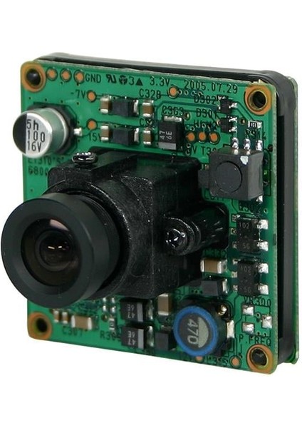 1/3&quot; Board Camera, Colour, 3.8mm, 550TVL, 12VDC