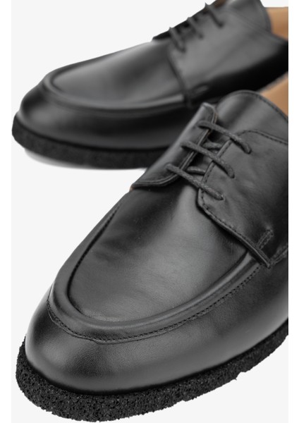 Alanzo Kadın Siyah Deri Casual Ayakkabı 33 0618 Bn Ayk Y24 modelleri