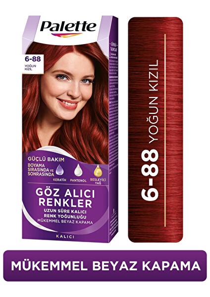 Göz Alıcı Renkler 6-88 Yoğun Kızıl Saç Boyası