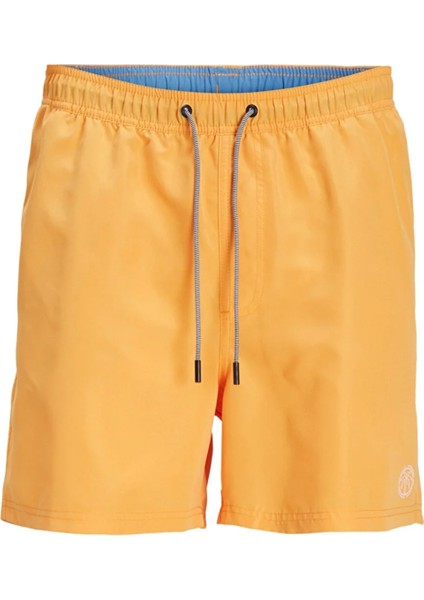 Jack & Jones 12225961 Jpstfıjı Jjswim Solid Ly Sn Yüzme Şortu Sarı