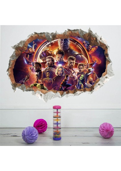 No.8 Tarzı 3D Karikatür Avengers Duvar Çıkartmaları Oturma Odası Yatak Odası Duvar Dekorasyonu Film Afişi Sanatsal Fresk Duvar Çıkartmaları Çocuk Odaları Için (Yurt Dışından)