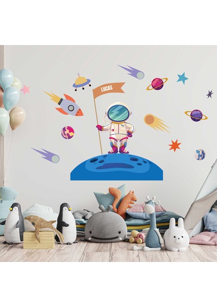 No.3 Tarzı M Boyutu Sevimli Duvar Çıkartmaları Özel Ad Duvar Çıkartması Çocuk Odası Dekor Için Duvar Kağıdı Posteri Bebek Posteri Duvar (Yurt Dışından)