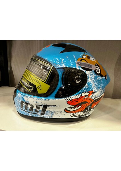 Kask Mts M-201 Çocuk Mavi