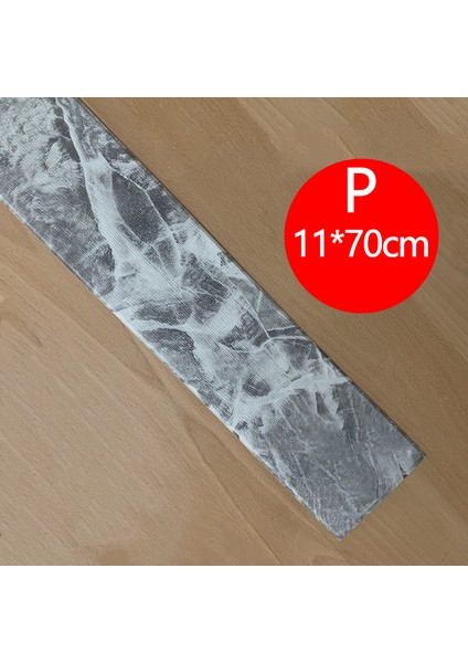 No.16 Stili 3D Dayanıklı Süpürgelik Etiket Kendinden Yapışkanlı Pvc Çerçeve Duvar Çıkartması Bel Çizgisi Tv Arka Plan Süpürgelik Hatları Duvar Sticker (Yurt Dışından)