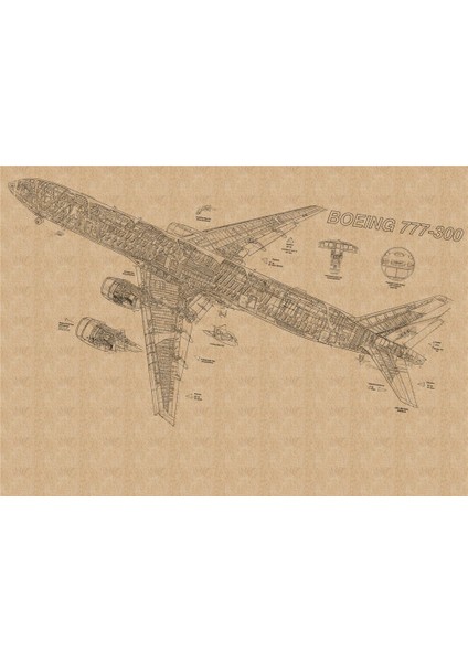 Yeşil Stil 21X30CM Ünlü Jenny Eski Pervane Uçak Curtiss Jn-4d Çift Kanatlı Vintage Kraft Kağıt Posteri Duvar Sticker Ev Bar Sanat Dekoru (Yurt Dışından)