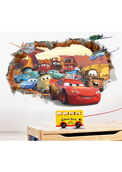 No.11 Tarzı 3D Karikatür Yıldırım Mcqueen Duvar Çıkartmaları Çocuk Odası Için Anaokulu Yatak Odası Oturma Odası Diy Duvar Dekorasyonu (Yurt Dışından) modelleri