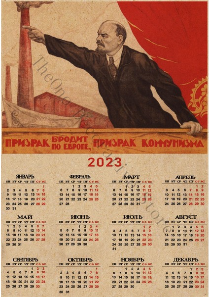 Beyaz Stil 42X30CM Yeni Rus Versiyonu Kraft Kağıt Posterler Sovyetler Birliği Sscb Başkanı Stalin Marx Lealendar Sticker Ev Dekor (Yurt Dışından)