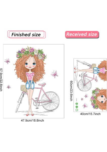 Q Stili Karikatür Küçük Prenses ve Tek Boynuzlu At Duvar Çıkartmaları Vinil Dekoratif Duvar Çıkartmaları Kreş Duvar Posteri Bebek Kız Yatak Odası Dekorasyon (Yurt Dışından)