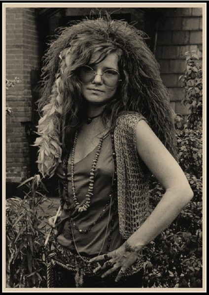 Çikolata Tarzı 30X21CM Janis Joplin Müzik Kraft Kağıt Afiş Siyah Duvar Sanat Posterleri Resimleri Retro Ev Dekor Vintage Resimleri Oturma Odası Dekor Için (Yurt Dışından) fırsatları