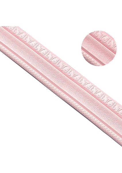 B Tarzı 230X8CM 230 cm 3D Desen Etiket Duvar Trim Hattı Süpürgelik Sınır Dekor Kendinden Yapışkanlı Ev Su Geçirmez Çıkarılabilir Duvar Sınır Çıkartmalar (Yurt Dışından)