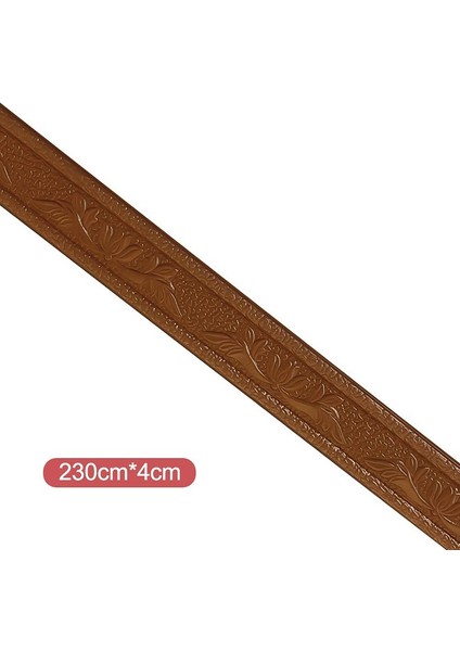 B3 Stili 77CM 3D Duvar Trim Hattı Süpürgelik Sınır Kendinden Yapışkanlı Su Geçirmez Süpürgelik Duvar Kağıdı Duvar Sticker Oturma Odası Ev Dekorasyonu Için (Yurt Dışından)