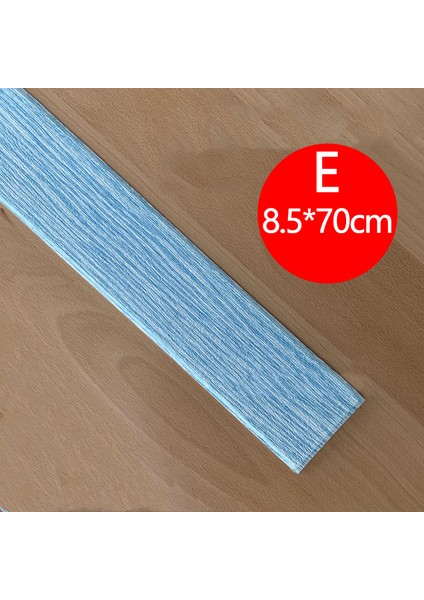 E Tarzı 1 Adet Duvar Çıkartmaları Pvc Kendinden Yapışkanlı 3D Ahşap Tahıl Yaratıcı Anti-Çarpışma Köpük Duvar Süpürgelik Zemin Köşe (Yurt Dışından)