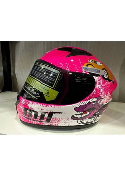 Kask Mts M-201 Çocuk Pembe