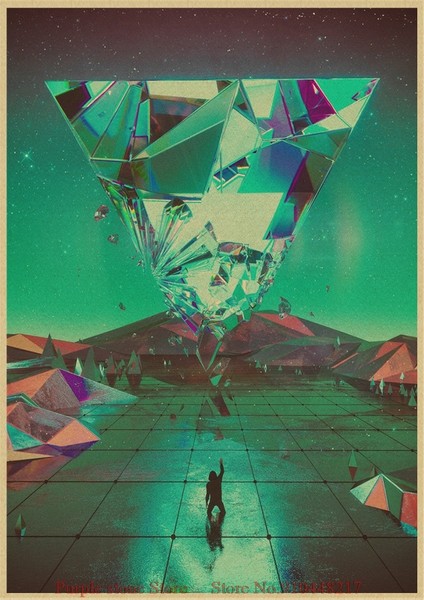 No.3 Tarzı 30X21CM Imagine Dragons Rock Grubu Müzik Kraft Kağıt Poster Vintage Yüksek Li Baskı Çizim Çekirdek Dekoratif Boyama (Yurt Dışından)