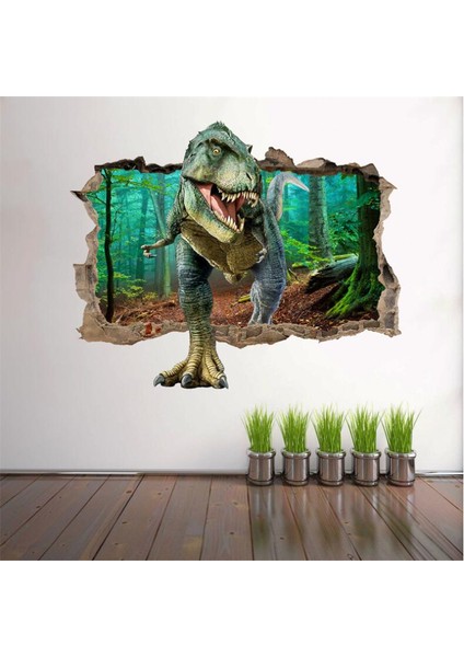 No.9 Stili 3D Canlı Dinozor Duvar Sticker Ev Dekorasyon Juraeriod Hayvan Film Afişi Duvar Çıkartmaları Çocuk Odaları Için (Yurt Dışından) fiyatları