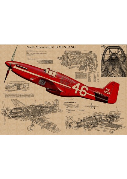 Pembe Tarzı 21X30CM Apache Longbow Vintage Kraft Kağıt Poster Modern Savaşçı Keşif Uçağı Uçağı Etiket Bar Ev Duvar Dekoru (Yurt Dışından)