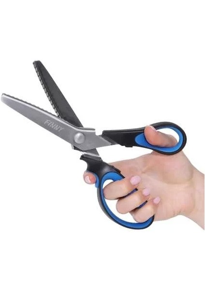 Finny 774423 Profosyonel Kesiciler Için Zikzak Kesim Makası Alman Solingen Tipi fiyatları