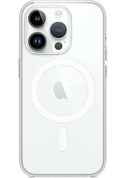 iPhone 13 Pro Max Kılıf Magsafe Özellikli Mika Sert Kapak