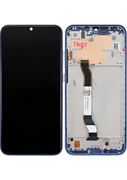 Xiaomi Redmi Note 8 LCD Ekran Dokunmatik Orijinal Kalite Çıtalı Mavi