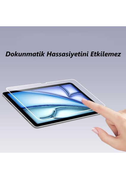 Apple iPad Air 11 Inç Mat Ekran Koruyucu Şeffaf 2024