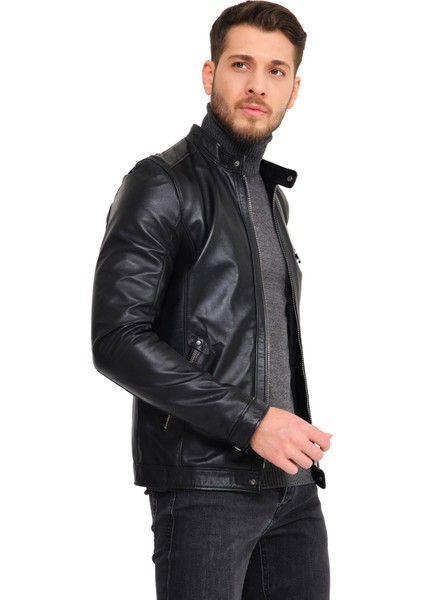 Orijinal Kuzu Derisi Siyah Mont fiyatları