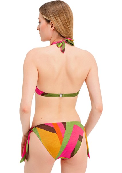 Boyundan Bağlamalı Bikini Takım