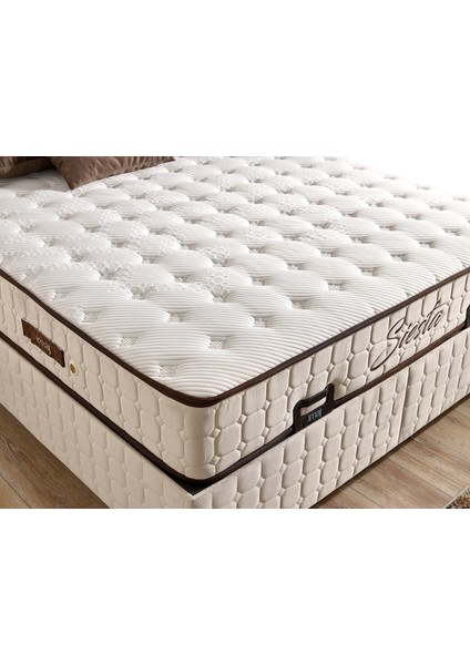 Siesta Plus Baza+Başlık Çift Kişilik 140X190 cm (Fiyata Yatak Dahil Değildir)