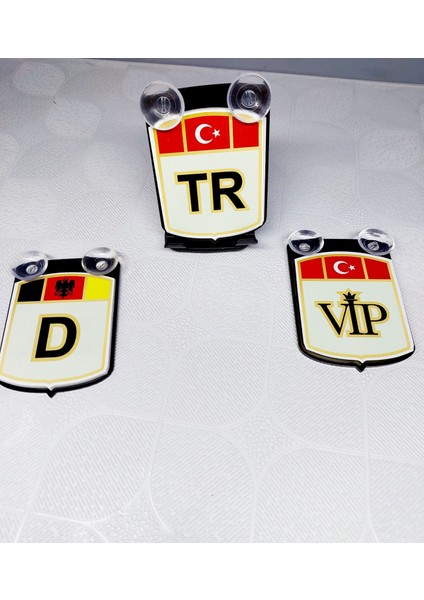Oto Cam Armaları 3 Lü Set Çift Vantuslu Tr-D-Vıp