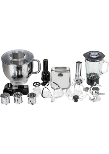 Sm 1511BML LED Ekranlı Kıyma Çekme Aparatlı Blender 7 Litre Stand Mikser Mutfak Şefi