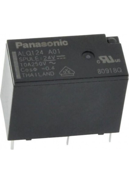 Role Kombi Için Panasonic Kombi Rolesi ALA2PF24 5A250V 24 Volt 6 Pin