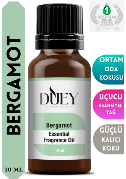 Bergamot Uçucu Yağ Buhurdanlık Yağı Difüzör Esansı Oda Kokusu Esansı Hava Nemlendirici Esans