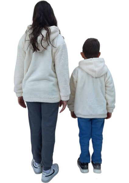 Unisex Genç Çocuk Welsoft Peluş Ceket