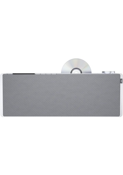 Klang S3 Light Grey 46,0CMX16CMX9CM Taşınabilir Bluetooth Hoparlör Internet Radyosu CD Çalar