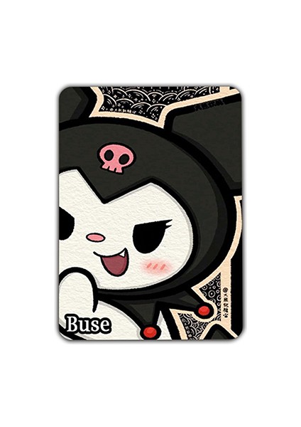 Kuromi Baskılı Dikdörtgen Kişiye Özel Isim Baskılı Cep Aynası 8x6 Cm (Kapaklı Ve Büyüteçli) fiyatları