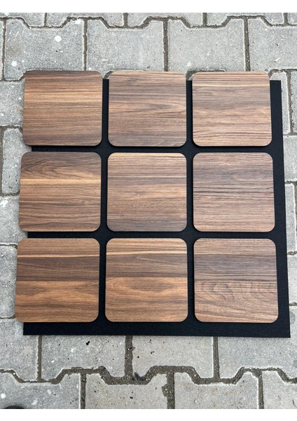 Kare Akustik Panel Mdf 1 Adet (60X60)