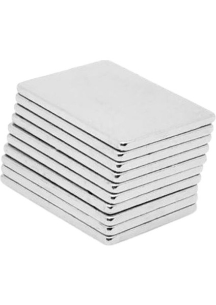 15X10X1MM Neodyum Güçlü Mıknatıs - Neodim Magnet