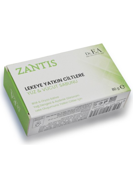 Dr. Ea Zantis Leke Sabunu 80 gr (Salisilik Asit)