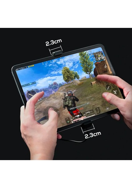 Coverzone iPad Uyumlu Profesyonel Kablolu Tablet Soğutucu Fan Gamer Oyuncu Radyatör Şok Soğutma Fanı Yeni Nesil Teknoloji Soğutuma Fanı 3 Seviyede Ayarlanabilir DL05