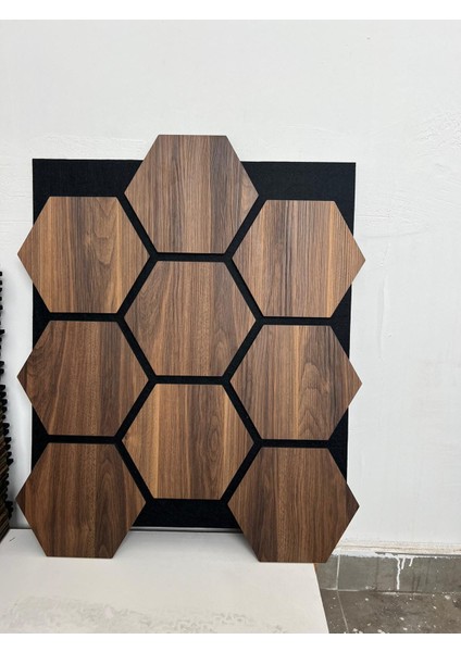 Petek Akustik Panel Mdf 1 Adet (60X70)