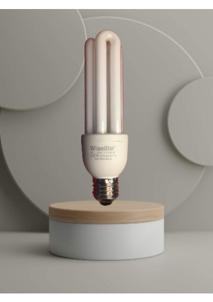 Enerji Tasarruflu U Tipi Florasan Ampul E27 Duy 15W=75W 6500K Beyaz Işık