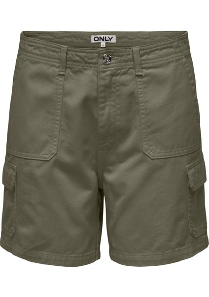 Kadın Rahat Kesim Kargo Şort - 15320142 modelleri