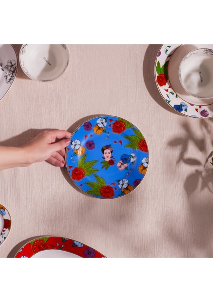 Frida Pasta Tabağı Mavi 19 cm fiyatları