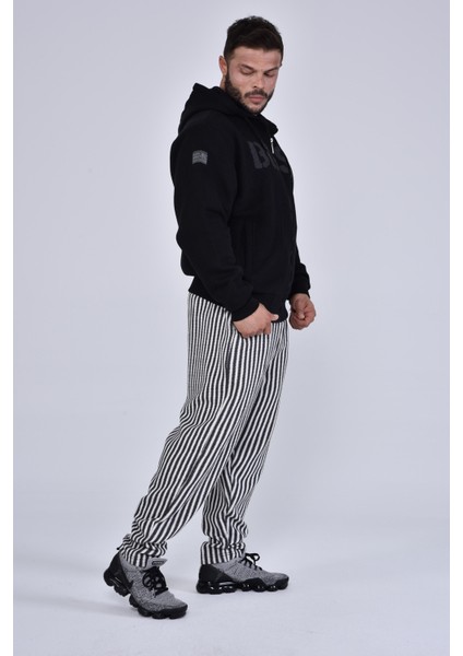 Body Pantolon Kışlık Eşofman Altı Çizgili Bgsm PNT1320 modelleri