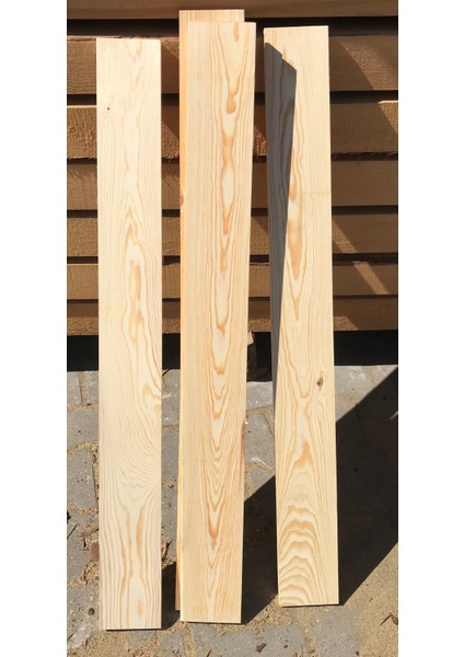 2.5X15X75 cm Silinmiş Tahta 10 Adet