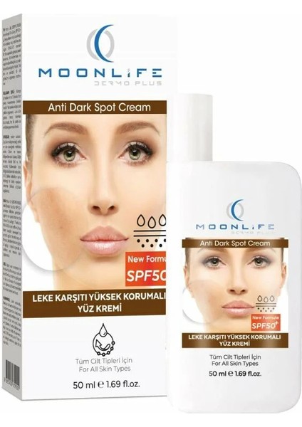 Dermo Plus Leke Kremi SPF50+ 50 ml