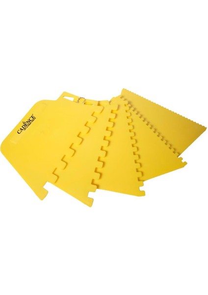 Sarı Doku Tarağı 5'li Set