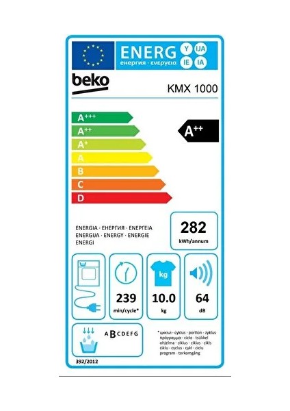 Kmx 1000 10 kg A++ Enerjili Isı Pompalı Kurutma Makinası