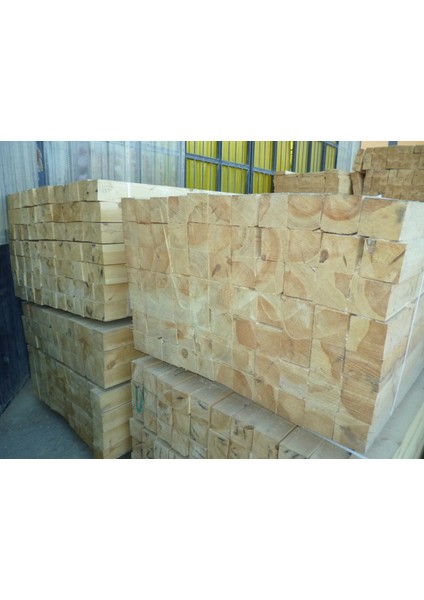 10X10X100 cm Silinmiş Kereste 2 Adet