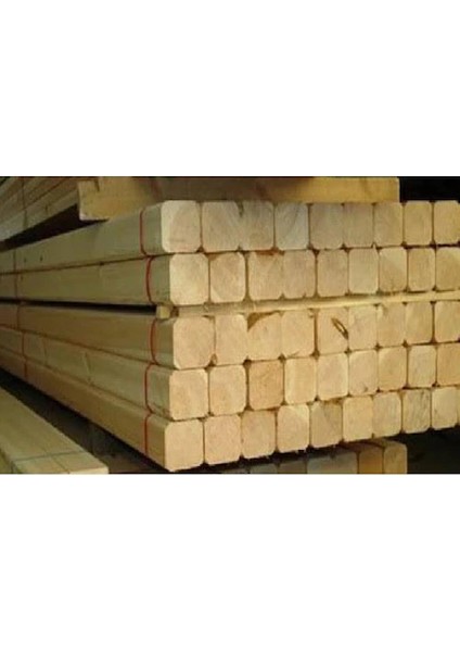 10X10X100 cm Silinmiş Kereste 2 Adet