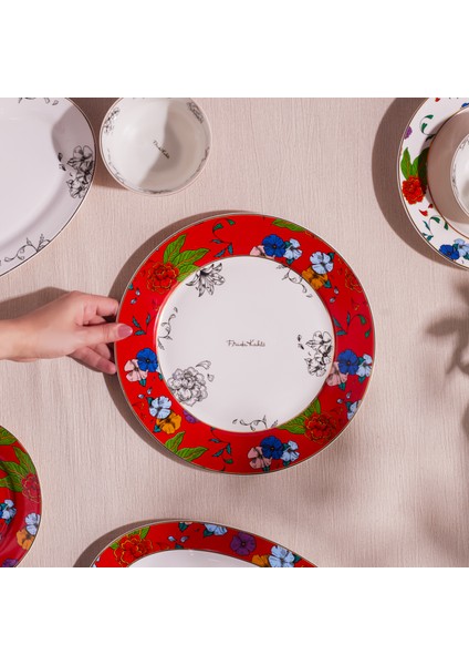 Frida Servis Tabağı Kırmızı 27 cm fiyatları